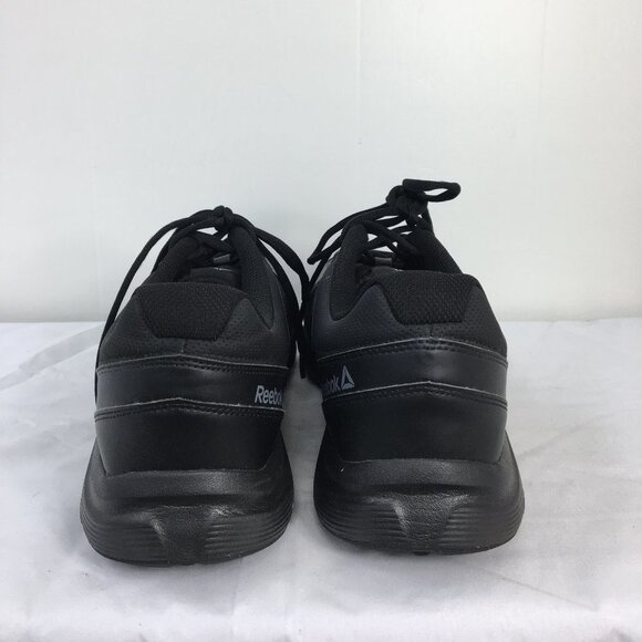 Reebok Mens Walk Ultra DMX Max Black Lace Up Sneaker Size 13 EXCELLENT Condition - Picture 4 of 10